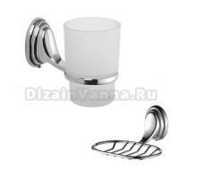 Набор Стакан Haiba HB15 06 + Мыльница 02-1