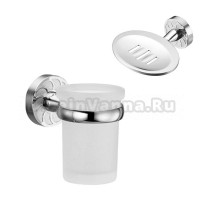 Набор Стакан Wasserkraft Isen K-4028 + Мыльница K-4069