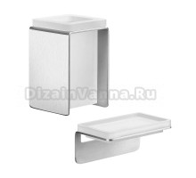 Набор Стакан Colombo Design Over B7041.satin + Мыльница B7001.satin