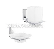 Набор Стакан Haiba HB88 06 + Мыльница 02
