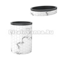 Набор Стакан Fora Magnetic FOR-MGN044 + Мыльница FOR-MGN036