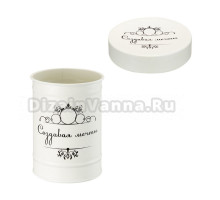 Набор Стакан Fora Создавая мечты FOR-DA044BG бежевый + Мыльница FOR-DA036BG бежевая