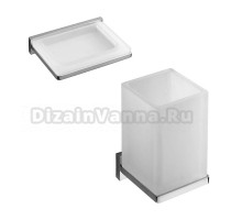 Набор Стакан Colombo Design Look B1602.000 + Мыльница B1601.000