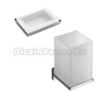 Набор Стакан Colombo Design Look B1602.000 + Мыльница B1640.000