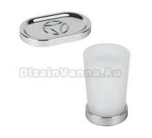 Набор Стакан Colombo Design Road B8041 + Мыльница B8040