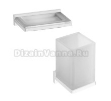 Набор Стакан Colombo Design Look B1602.BM + Мыльница B1601.BM