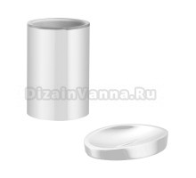 Набор Стакан Colombo Design Plus W4941.BM + Мыльница W4940.BM