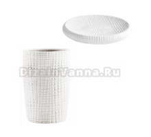 Набор Стакан Wasserkraft Dinkel K-4628 + Мыльница K-4629