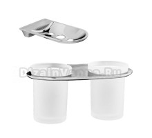 Набор Стакан Wasserkraft Kammel K-8328D двойной + Мыльница K-8369