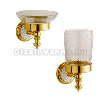 Набор Стакан Boheme Palazzo 10104 + Мыльница 10103