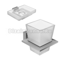 Набор Стакан Jacob Delafon Eo E77866-CP + Мыльница E77868-CP