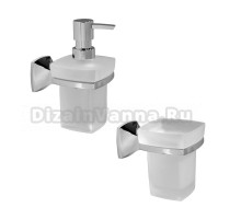 Набор Стакан Wasserkraft Wern K-2528 + Дозатор K-2599
