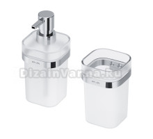 Набор Стакан AM.PM Func A8F34300 хром + Дозатор A8F36900 хром