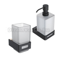 Набор Стакан Boheme Q 10944-G-B + Дозатор 10957-B