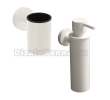 Набор Стакан Colombo Design Plus W4902.BM + Дозатор W4981.BM