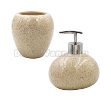 Набор Стакан Bath Plus Deserto W-CE2205AA-TB + Дозатор W-CE2205AA-LD