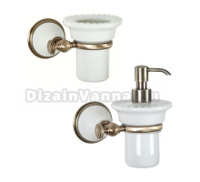 Набор Стакан Tiffany World Harmony TWHA109bi/br + Дозатор TWHA108bi/br