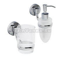 Набор Стакан Wasserkraft Rhein K-6228 + Дозатор K-6299