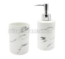 Набор Стакан Bath Plus Marmo W-CE2112AA-TB + Дозатор W-CE2112AA-LD