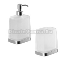 Набор Стакан Colombo Design Time W4202.000 + Дозатор W4280.000
