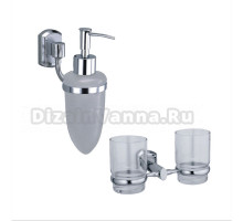 Набор Стакан Wasserkraft Oder K-3028D двойной + Дозатор K-3099