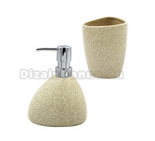 Набор Стакан Bath Plus Sabbia W-CE2344BA-TB + Дозатор W-CE2344BA-LD