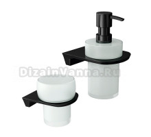 Набор Стакан Wasserkraft Glan K-5128 + Дозатор K-5199