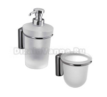 Набор Стакан Colombo Design Luna В0102.000 + Дозатор В9309.000