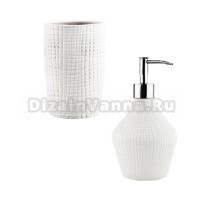 Набор Стакан Wasserkraft Dinkel K-4628 + Дозатор K-4699
