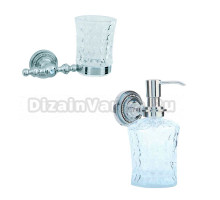 Набор Стакан Boheme Brillante 10433 + Дозатор 10447