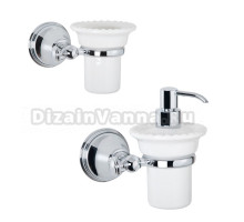 Набор Стакан Tiffany World Harmony TWHA109cr + Дозатор TWHA108cr