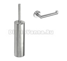 Набор Держатель Bemeta Neo 104212035 R, steel + Ершик 102313055