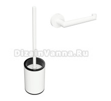Набор Держатель Bemeta White 104212034 white + Ершик 104913094
