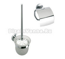 Набор Держатель Bemeta Omega 104112012 chrome + Ершик 104113012