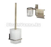 Набор Держатель Wasserkraft Exter K-5259 с держателем освежителя воздуха + Ершик K-5227