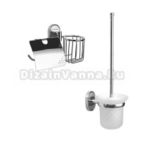 Набор Держатель Haiba HB19 03-1 с держателем освежителя воздуха + Ершик 10