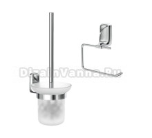 Набор Держатель Fora Flower FOR-FL016 + Ершик FOR-FL020