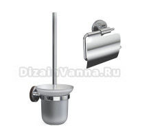 Набор Держатель Fora Lord FOR-LORD015CR + Ершик FOR-LORD020CR