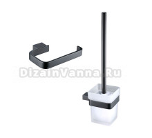 Набор Держатель Allen Brau Infinity 6.21007-31 черный + Ершик 6.21008-31 черный