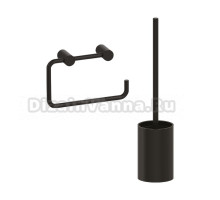 Набор Держатель IDDIS Petite PETBL00i43 открытый + Ершик PETBLP0i47 черный