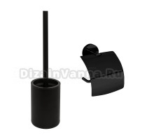 Набор Держатель Bemeta Dark 104112010 + Ершик 104913090