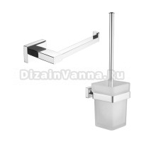 Набор Держатель BELZ B902 B90203-2 хром + Ершик B90210 хром