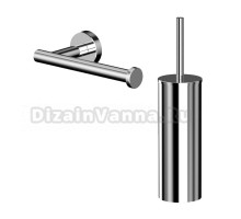 Набор Держатель WHITECROSS Ergo ER2260CR хром + Ершик ER2274CR хром