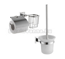 Набор Держатель Haiba HB86 03-1 с держателем освежителя воздуха + Ершик 10