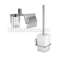 Набор Держатель Wasserkraft Leine K-5059 с держателем освежителя воздуха + Ершик K-5027