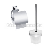Набор Держатель Timo Selene 10042/00 chrome + Ершик 10061/00 chrome