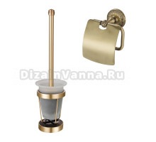 Набор Держатель Zorg Antic AZR 08 BR + Ершик AZR 26 BR