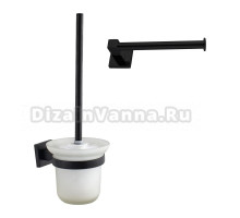 Набор Держатель D-lin 222 D244222 черный + Ершик D273222 черный