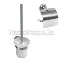 Набор Держатель Bemeta Neo 104112015 steel + Ершик 104113015