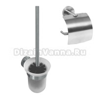 Набор Держатель Bemeta Neo 104112015 steel + Ершик 104113019